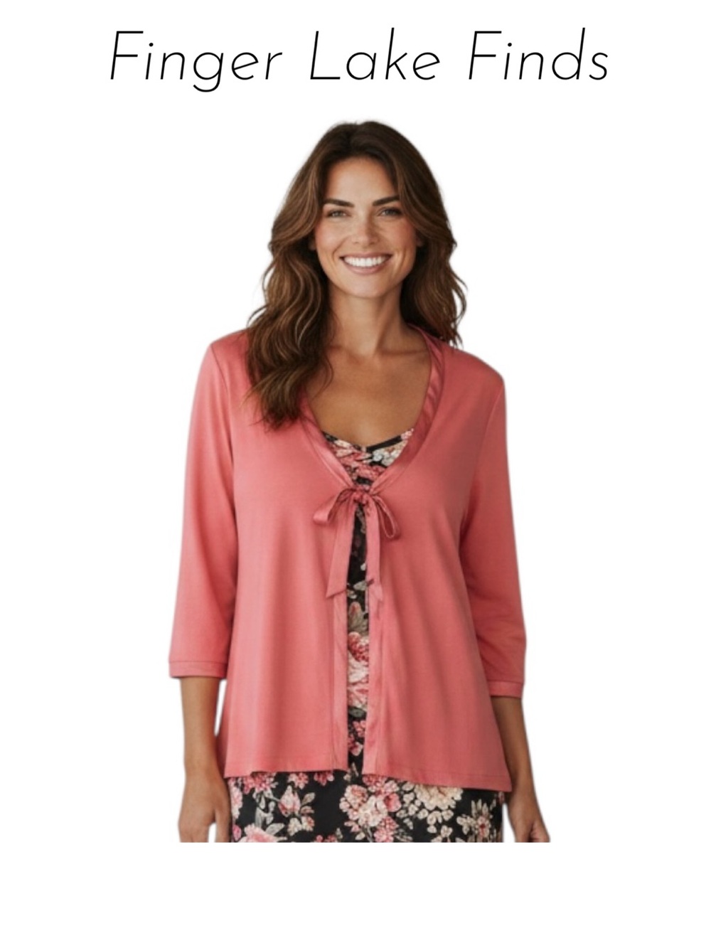 Linden Hill Soft Pink Bed Jacket,XL